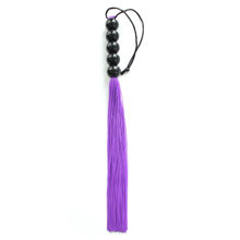 Резиновая плеть фиолетовая 37 см