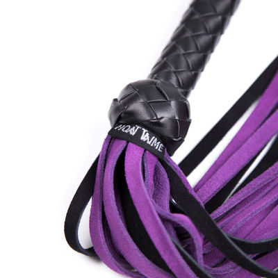 Замшевая плеть фиолетовая 68 см 296500119