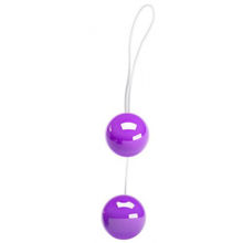 Анально-вагинальные шарики Twins ball фиолетовые