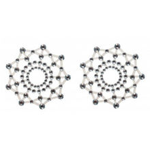Пэстисы для груди круглые с кристаллами 201101030
