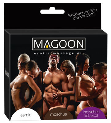 Набор массажных масел Magoon Set of 3 Massage Oils 50 ml