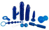 ORION Набор игрушек для пар Couples Toy Set, синий