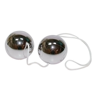 Вагинальные шарики Orion Basic Loveballs серебряные