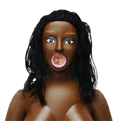 Надувная кукла для секса Tyra Sex Doll коричневая
