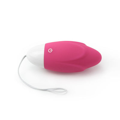 Виброяйцо IJOY Wireless Remote Control Rechargeable Egg розовое 8,8 см