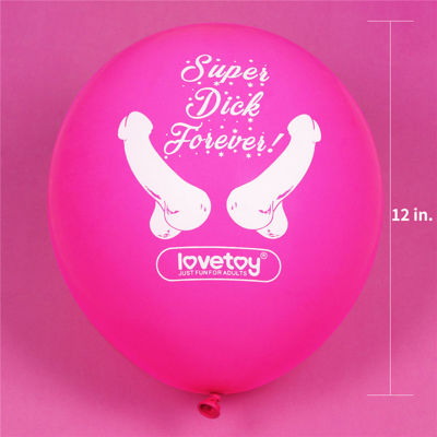Воздушные шарики Super Dick Forever Bachelorette Balloons(Pack of 7)