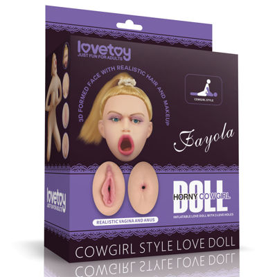 Секс-кукла Cowgirl Style Love Doll телесный