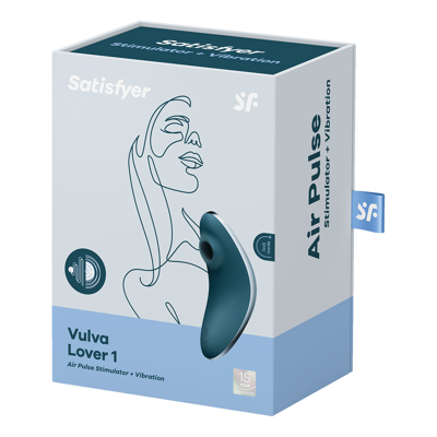 Клиторальный стимулятор Satisfyer Vulva Lover 1 (Blue)