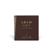 Презервативы Lelo HEX Respect XL упаковка 3 штуки