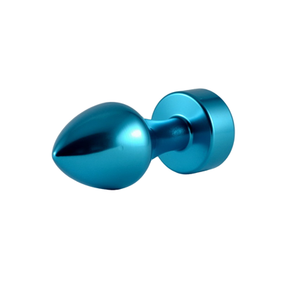 Анальная втулка Rosebud Aluminium голубая