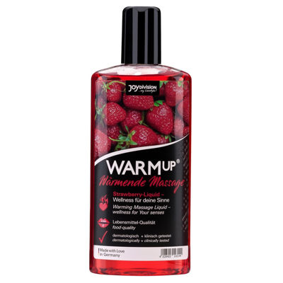 Разогревающее массажное масло WARMup со вкусом клубники 150 мл