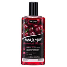 Разогревающее массажное масло WARMup со вкусом вишни 150 мл