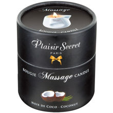 Массажная свеча Plaisir Secret Noix De Coco с ароматом кокоса 80 мл