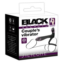 Насадка Black Velvets Couples Vibrator 14 см