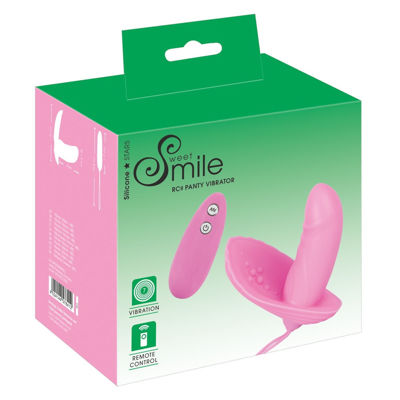 Вибратор Sweet Smile RC Panty Vibrator розовый
