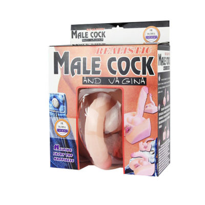 Мастурбатор вагина-фаллос Male Cock and Vagina с вибрацией
