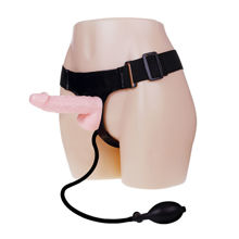 Страпон Ultra Harness Sensual Comfort Strapon с расширяющимся фаллоимитатором