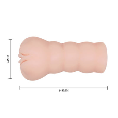 Мастурбатор-вагина CRAZY BULL Lorraine телесный 14,8 см