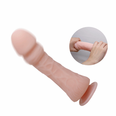 Вибратор The Big Penis с большой головкой 26 см