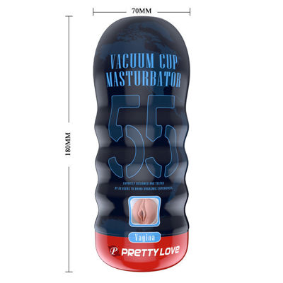 Мастурбатор Pretty Love Vacuum Cup Vagina 18 см