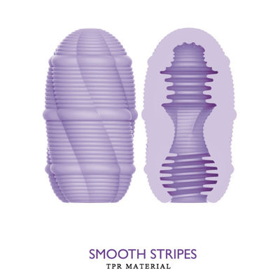 Мастурбатор яйцо Pretty Love CUPID-X Smooth Stripes 10 см