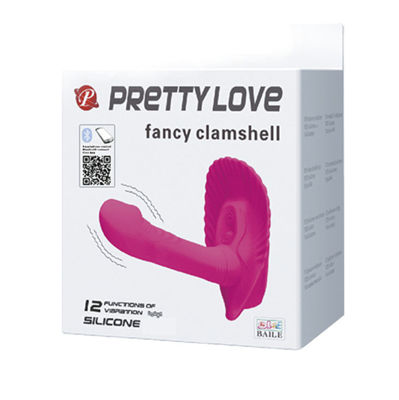 Вибростимулятор Pretty Love Fancy Clamshell розовый