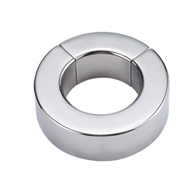 Эрекционное кольцо Nlonely из стали на магнитах 20 мм