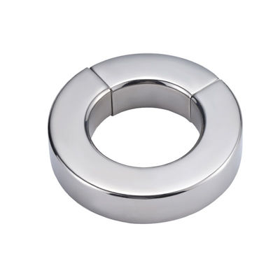 Эрекционное кольцо Nlonely из стали на магнитах 14 мм