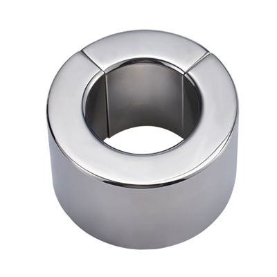 Эрекционное кольцо Nlonely из стали на магнитах 40 мм