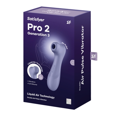 Стимулятор Satisfyer Pro 2 Generation 3 Liquid Air Vibration Lilac