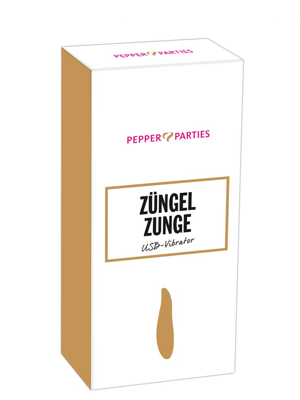 Вибратор-язычок Züngel-Zunge 17,2см красный