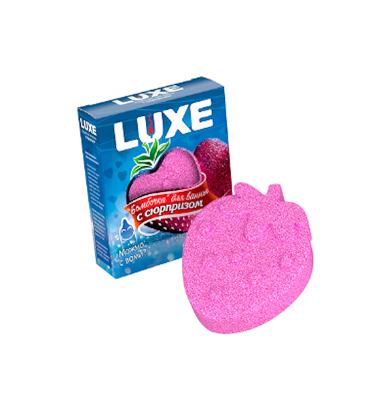 Бомбочка Luxe для ванны с сюрпризом (Клубничка)