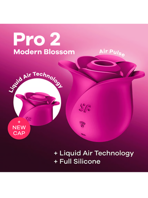 Вакуумно-волновой стимулятор Satisfyer Pro 2 Modern Blossom