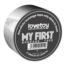 Бондажная лента My First Non Sticky Bondage Tape серая