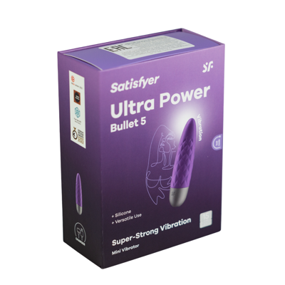 Мини-вибратор Satisfyer Ultra Power Bullet 5 (фиолетовый)