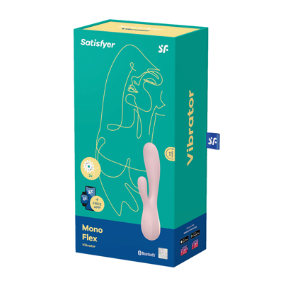 Вибратор Satisfyer Mono Flex Connect App розовый