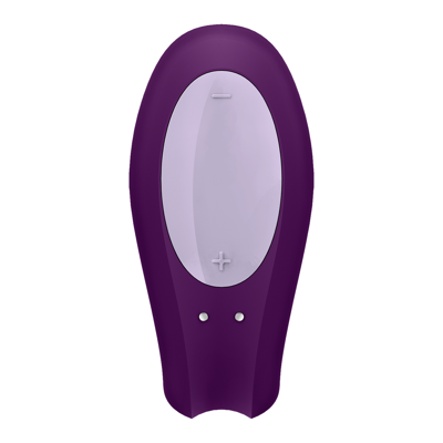 Вибратор для пар Satisfyer Double Joy Connect App фиолетовый